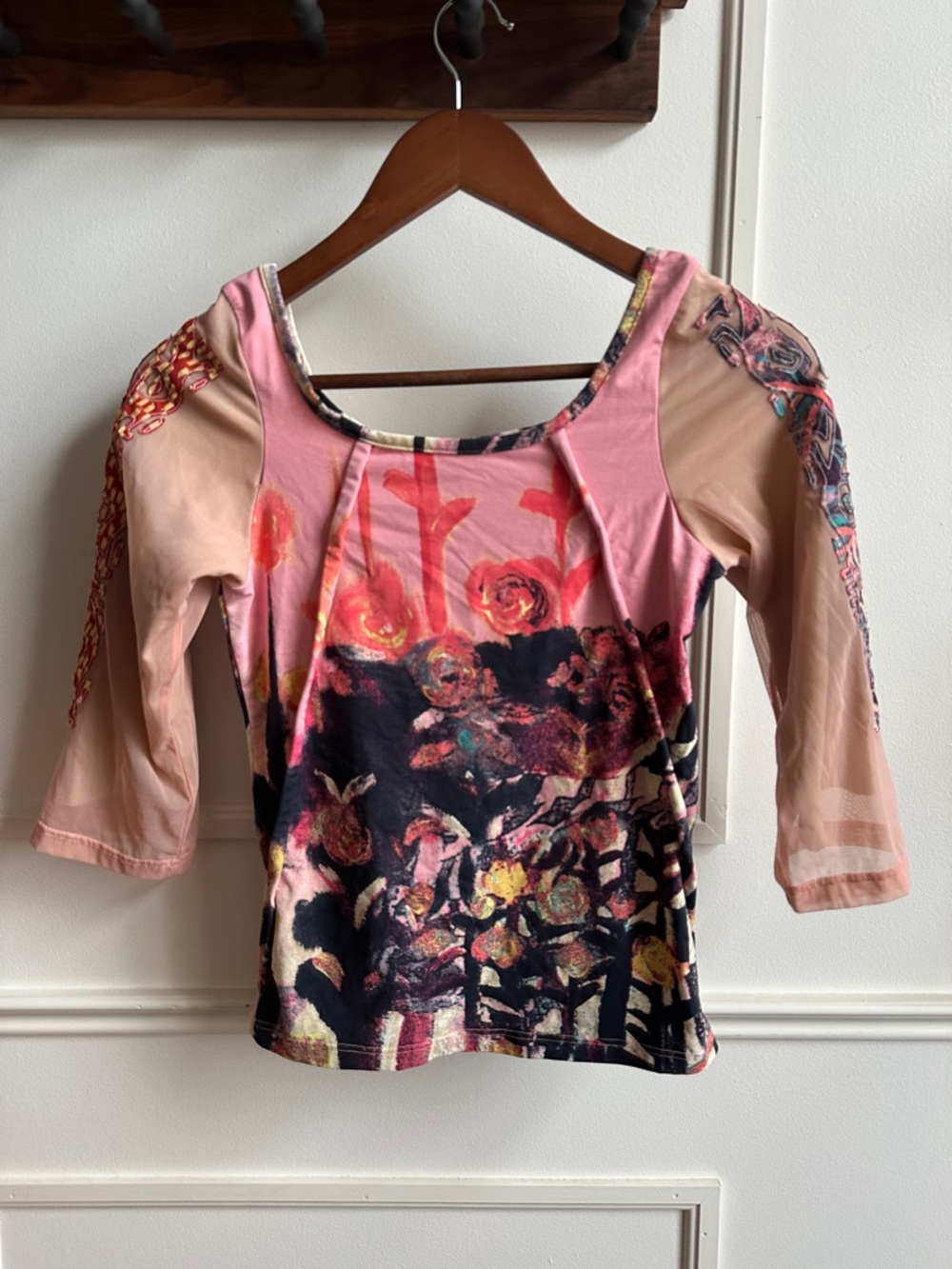 Save the Queen Scoop Neck Top